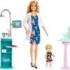 Barbie Zahnärztin-Puppe (blond) Und Spielset