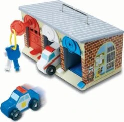 Melissa & Doug Rettungsdienstgarage Aus Holz 7 Melissa & Doug Rettungsdienstgarage Aus Holz -Spielzeug Geschaft 10729291 03