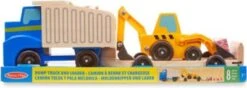 Melissa & Doug Muldenkipper Und Frontlader Aus Holz -Spielzeug Geschaft 11154449 05