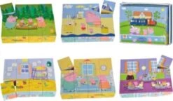 Eichhorn Peppa Pig Würfelpuzzle, 12 Teile
