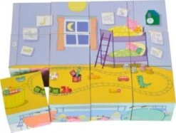 Eichhorn Peppa Pig Würfelpuzzle, 12 Teile -Spielzeug Geschaft 11226729 04