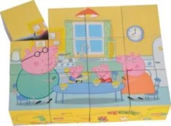 Eichhorn Peppa Pig Würfelpuzzle, 12 Teile -Spielzeug Geschaft 11226729 05