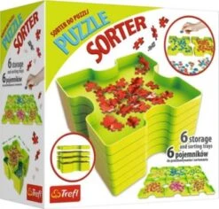 Trefl Puzzle-Sortierschalen, 6 Stück Stapelbar