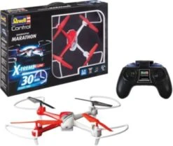 RC X-TREME Quadrocopter "Marathon", Revell Control Ferngesteuerte Drohne Mit Langer Flugzeit, 32 Cm