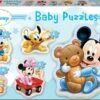 EDUCA Baby Puzzle Mickey, 5 X 3 Bis 5 Teile