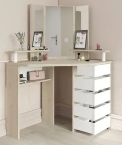 PARISOT Eck-Schminktisch "Volage 21" Eiche-hell -Spielzeug Geschaft 12475314 03