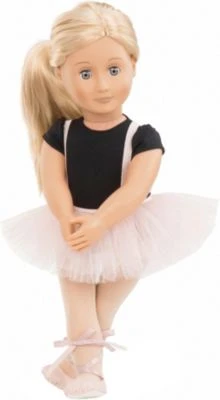 Our Generation Puppe Ballerina Violet Anna 46 Cm