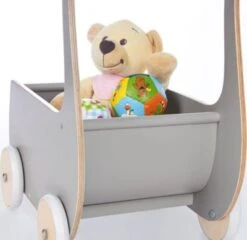 Pinolino Puppenwagen Mette, Grau -Spielzeug Geschaft 12548684 03
