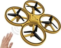 Amewi GC UFO Mit Gestensteuerung über Handschuh, LED-Beleuchtung, Gelb, 2,4GHz, RTF -Spielzeug Geschaft 13457992 03