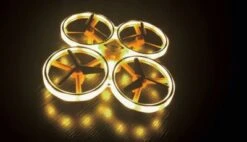 Amewi GC UFO Mit Gestensteuerung über Handschuh, LED-Beleuchtung, Gelb, 2,4GHz, RTF -Spielzeug Geschaft 13457992 04