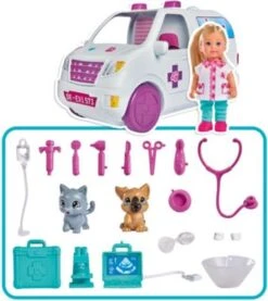 Simba Evi LOVE Doktor Evi 2-in-1 Tiermobil -Spielzeug Geschaft 13690502 03