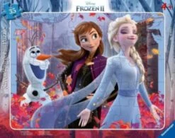 Ravensburger Rahmen-Puzzle Disney Frozen - Magische Natur, 30-48 Teile