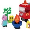 PlayBIG Bloxx Peppa Pig Feuerwehrauto, 58-tlg.