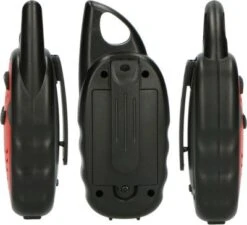 Alecto FR-05RD - Walkie Talkie Set Für Kinder - Reichweite Von Bis Zu 3 Kilometern, Schwarz/rot -Spielzeug Geschaft 15254932 03