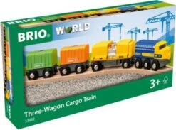 BRIO Güterzug Mit Drei Waggons -Spielzeug Geschaft 15283642 04