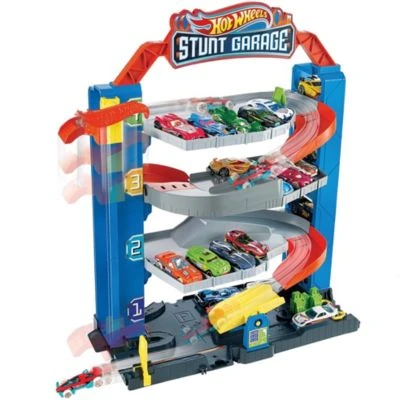 Hot Wheels Stunt-Garage Spielset, Parkhaus Inkl. 1 Spielzeugauto, Parkgarage 2 Hot Wheels Stunt-Garage Spielset, Parkhaus Inkl. 1 Spielzeugauto, Parkgarage - Image 2
