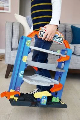 Hot Wheels Stunt-Garage Spielset, Parkhaus Inkl. 1 Spielzeugauto, Parkgarage 6 Hot Wheels Stunt-Garage Spielset, Parkhaus Inkl. 1 Spielzeugauto, Parkgarage - Image 6