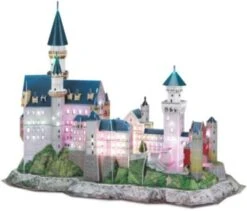 3D-Puzzle Schloss Neuschwanstein - LED Edition, 128 Teile, 48,7 Cm