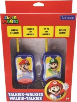 LEXIBOOK Super Mario Walkie Talkie, 120m -Spielzeug Geschaft 15848233 03