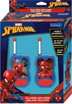 LEXIBOOK Spider-Man Walkie Talkie Bis Zu 100 M Reichweite Mit Gürtelclip -Spielzeug Geschaft 15848235 03