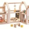 PLANTOYS Puppenhaus Slide N Go Puppenhaus Puppenhäuser