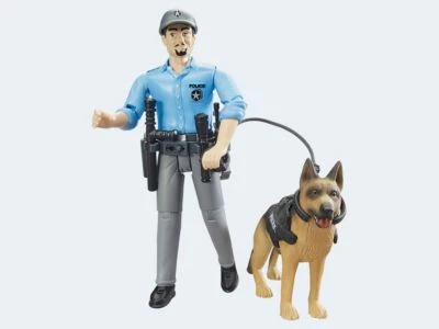 Bruder Bworld Polizist Mit Hund 1 Bruder Bworld Polizist Mit Hund