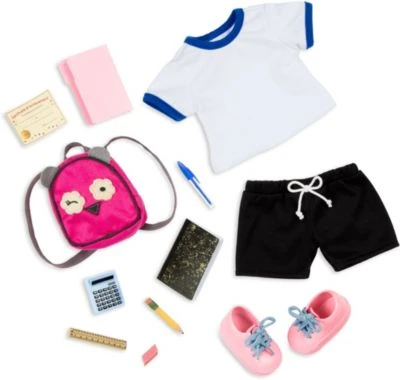 Our Generation Deluxe Puppe Hally 46 Cm In Schuluniform 2 Our Generation Deluxe Puppe Hally 46 Cm In Schuluniform - Image 2