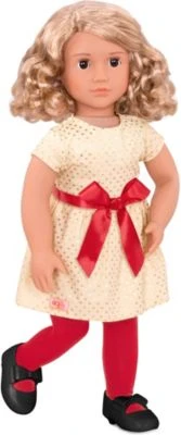 Our Generation Deluxe Weihnachtspuppe Noelle 46 Cm