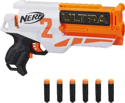 Nerf Ultra Two Motorisierter Blaster – Schnelles Nachladen Von Hinten – Enthält 6 Nerf Ultra Darts – Nur Mit Nerf Ultra Darts Kompatibel 1 Nerf Ultra Two Motorisierter Blaster – Schnelles Nachladen Von Hinten – Enthält 6 Nerf Ultra Darts – Nur Mit Nerf Ultra Darts Kompatibel