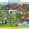 Ravensburger Rahmen-Puzzle, 33 Teile, 32,5x24,5 Cm, Tierfamilien