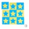 Relaxdays Puzzlematte Sterne