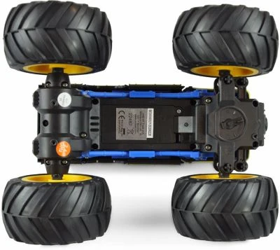 Amewi Monster Feuerwehr Truck 1:18, RTR Blau Mit LED Beleuchtung & Sound 4 Amewi Monster Feuerwehr Truck 1:18, RTR Blau Mit LED Beleuchtung & Sound - Image 4