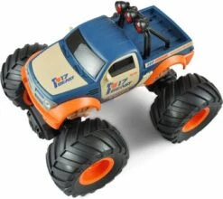 Amewi Big Buster Monstertruck 1:18, RTR, 2,4GHZ, Orange/blau -Spielzeug Geschaft 16671552 03