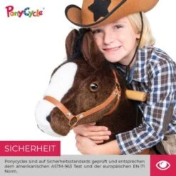 PonyCycle Kinder Reittiere Mister Ed Pferd Braun Small Mit Sound - 3 Jahre Garantie 10 PonyCycle Kinder Reittiere Mister Ed Pferd Braun Small Mit Sound - 3 Jahre Garantie -Spielzeug Geschaft 16707144 05