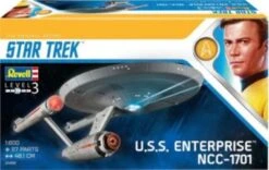 U.S.S. Enterprise NCC-1701 (TOS), Revell Modellbausatz Im MaĂźstab 1:600, 117 Teile, 48,1 Cm