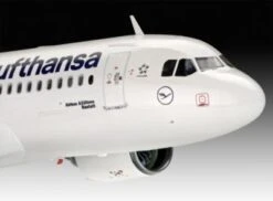 Model Set Airbus A320neo Lufthansa "New Livery", Revell Modellbausatz Mit Basiszubehör Im Maßstab 1:144, 38 Teile, 26,1 Cm -Spielzeug Geschaft 16812449 03