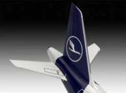Model Set Airbus A320neo Lufthansa "New Livery", Revell Modellbausatz Mit Basiszubehör Im Maßstab 1:144, 38 Teile, 26,1 Cm -Spielzeug Geschaft 16812449 04
