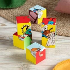 Micki Pippi Langstrumpf Würfelpuzzle, 6 Teile -Spielzeug Geschaft 16873965 04