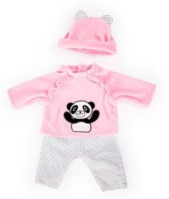 BAYER Kleider Für Puppen 33-38 Cm: 3-tlg. Set - Hose, Oberteil, Mütze, Rosa/weiß 2 BAYER Kleider Für Puppen 33-38 Cm: 3-tlg. Set - Hose, Oberteil, Mütze, Rosa/weiß - Image 2