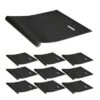 Relaxdays 10 X Tafelfolie Selbstklebend Schwarz