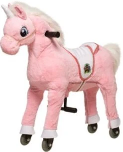 ANIMAL RIDING Reittier Einhorn Rosalie Auf Rollen, Inkl. Decke, Medium/Large