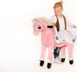 ANIMAL RIDING Reittier Einhorn Rosalie Auf Rollen, Inkl. Decke, Medium/Large -Spielzeug Geschaft 16981928 05