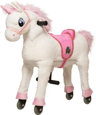 ANIMAL RIDING Reittier Einhorn Melodie Auf Rollen, Inkl. Decke, Medium/Large 1 ANIMAL RIDING Reittier Einhorn Melodie Auf Rollen, Inkl. Decke, Medium/Large