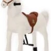 ANIMAL RIDING Reittier Pferd Snowy Auf Rollen, Medium/Large