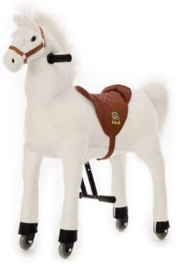 ANIMAL RIDING Reittier Pferd Snowy Auf Rollen, Medium/Large