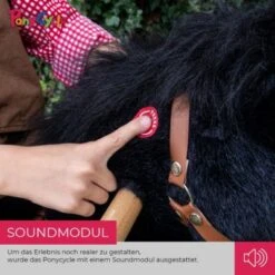 PonyCycle Kinder Reittiere Black Beauty Pferd Small Mit Sound - 3 Jahre Garantie -Spielzeug Geschaft 17022967 03