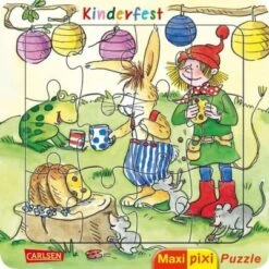 Carlsen Verlag Maxi-Pixi-Puzzle: Kinderfest (Kinderpuzzle)