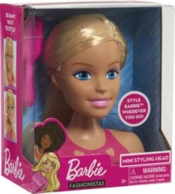 Just Play Barbie Mini Blonde Styling Head