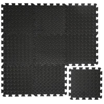 Eyepower Puzzlematte Schwarz 9 Matten Je 30x30x1cm 1 Eyepower Puzzlematte Schwarz 9 Matten Je 30x30x1cm