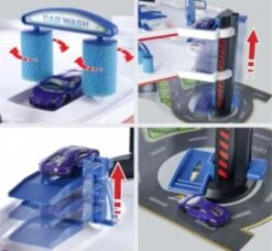 Majorette New Urban Garage + 5 Cars -Spielzeug Geschaft 17212360 03